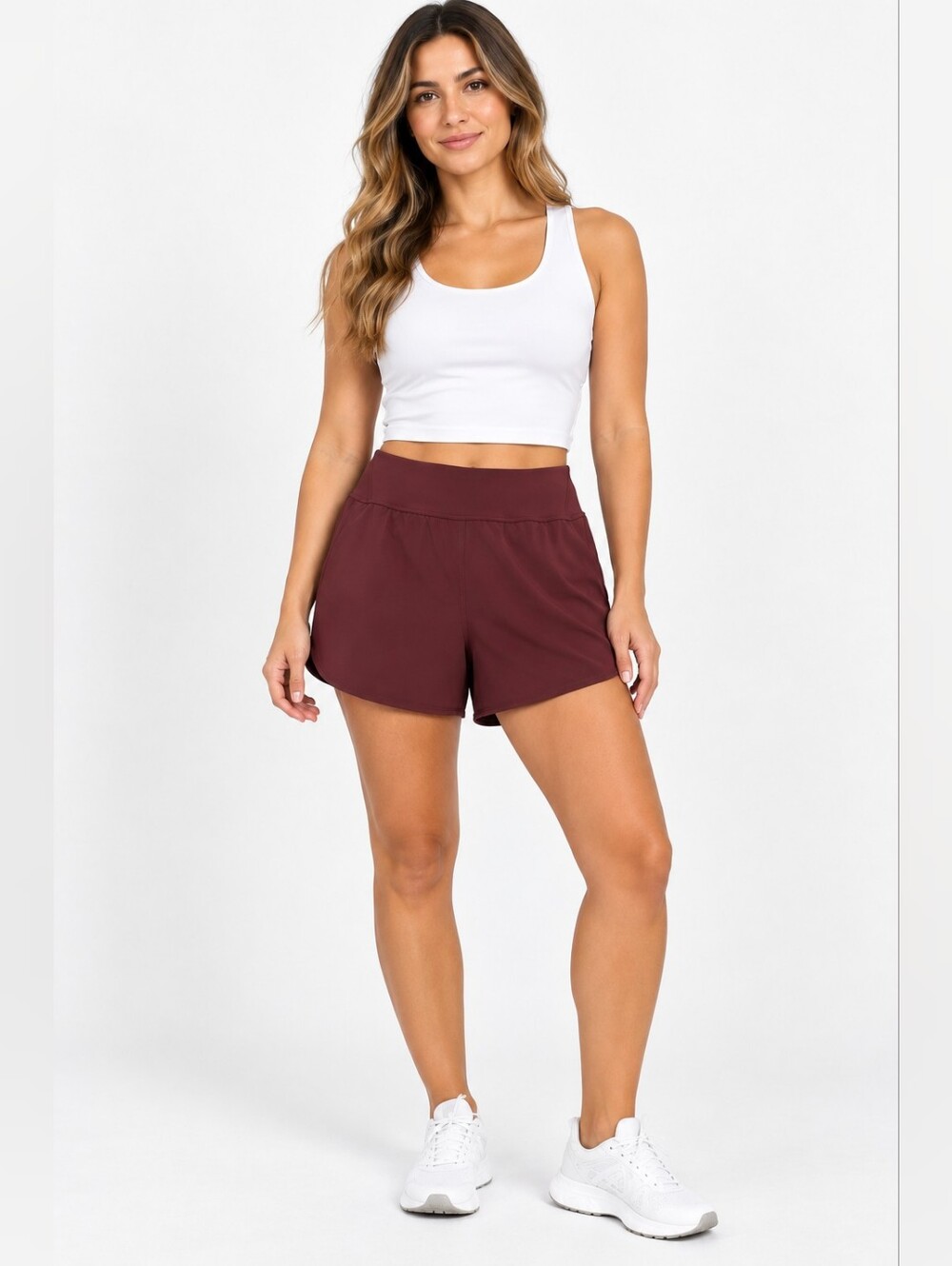 lululemon athletica Women's Burgundy Athletic Shorts